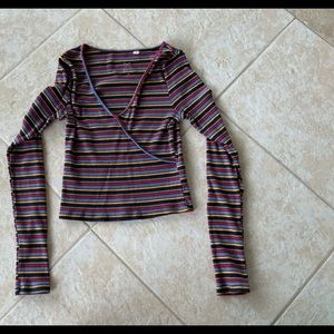 PS Basics by PacSun Surplice Long Sleeve T-shirt